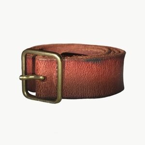 Lucky Brand “The Point” Distressed Leather Belt